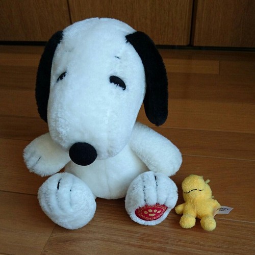 Snoopy woodstock stuffed - snoopy,