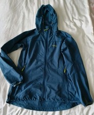 Women's Rab Softshell Light Stretch Outdoor Jacket  Blue Size UK 14 Run/Walk
