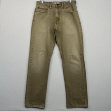 Levi 505 Men’s Regular Fit 33x32 Brown Jeans