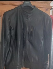 Men leather jacket - men's,