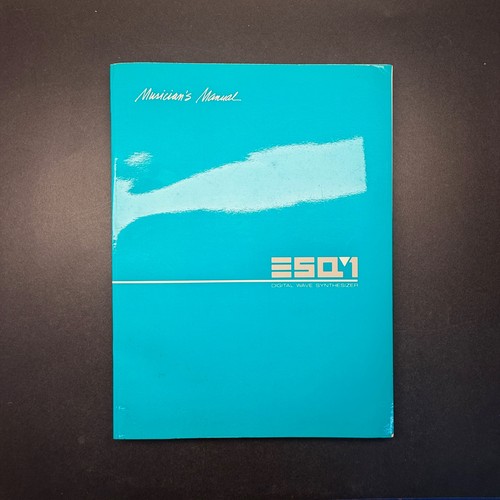 Vintage ensoniq esq digital - vintage,