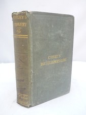 1845 - The Housekeeper's Guide - Domestic Cookery by Esther Copley HB Illust