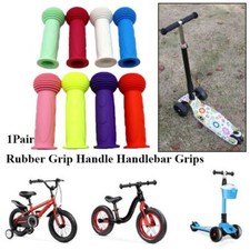 Kids Bike Grip Rubber Grip Handle Tricycle Skateboard Scooter Handlebar Grips