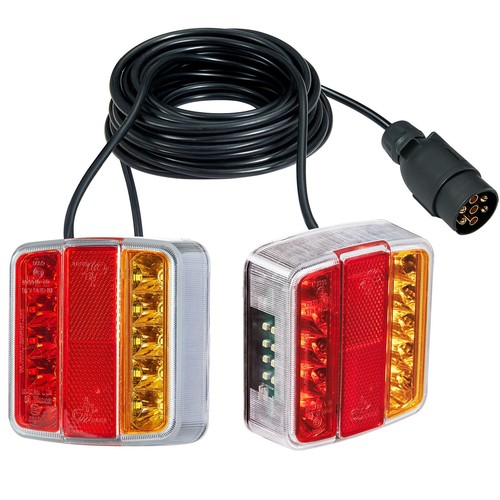 12v led magnetic trailer tail - 12v,