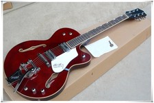 Wine Red Semi-Hollow Body