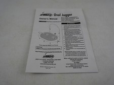 STAMINA Oval Jogger 35-1699A Indoor Exercise Workout Trampoline w/ Handrail NEW