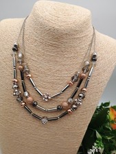 Beaded necklace (K1) chain