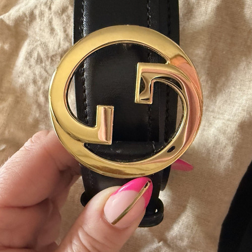 Gucci women black leather - black,