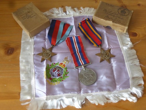 Ww2 british medal trio 1939 - ww2, 1939-45