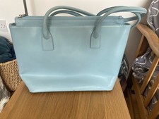 Boden Baby Blue Leather Bag