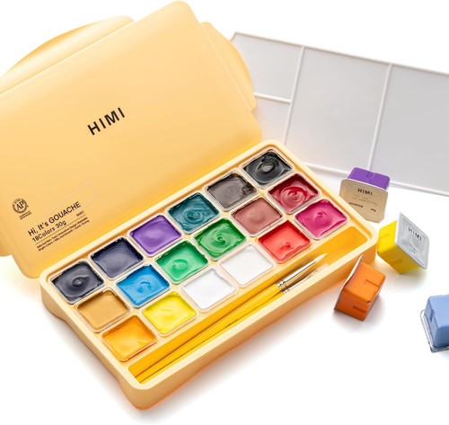 Himi gouache paints - gouache, 18
