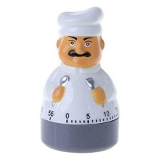 Novelty Happy Chef Timer Clock