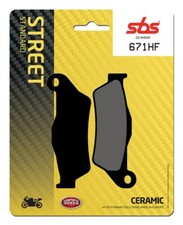 SBS 671HF Brake Pads Anterior