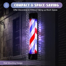 Barbershop led barbers pole - barbers,
