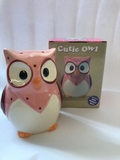 Cute Owl Moneybox Piggy Bank