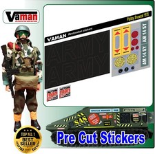 Action Man Stickers Snow Cat