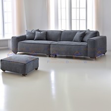 Luxury Damon Boucle 4 Seater