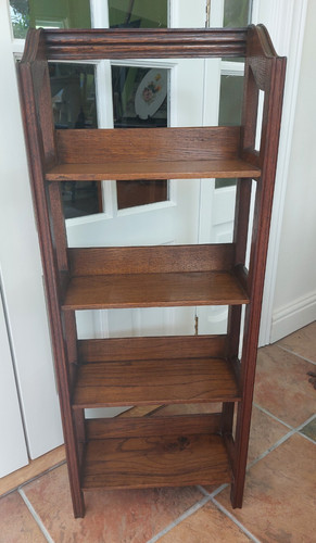 Antique oak tall narrow