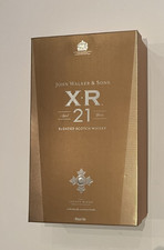 Johnnie Walker XR 21 Blended Scotch Whisky 750ml EMPTY BOTTLE and BOX