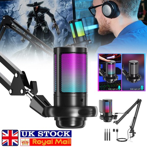 Gaming microphone with arm - with,