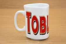 Vintage Collectable Ceramic Mug - Toblerone Chocolate - Triangular Shaped Mug