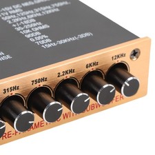 7 Band Car Graphic Equalizer