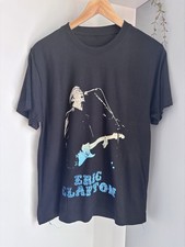 Eric Clapton World Tour 2006-2007 Concert T-Shirt Black Rock Music Tee Small 