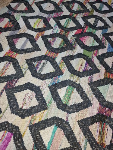 Beautiful geometric rag - geometric, rug