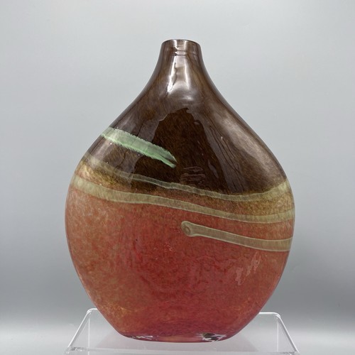 Art glass vase - art,