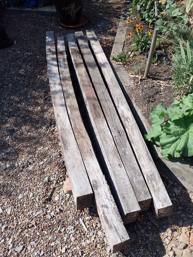 old railway sleepers