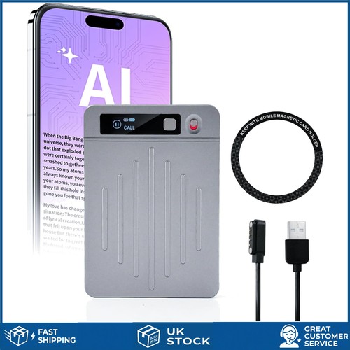 Slim smart voice recorder - ai,