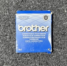 Genuine Brother 1030 Typewriter Correctable Film Ribbon x4 AX LW New SEALED 