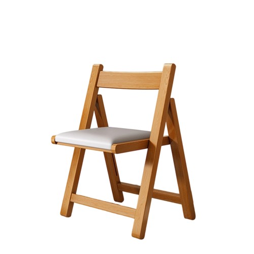 Folding wooden chair - wooden,