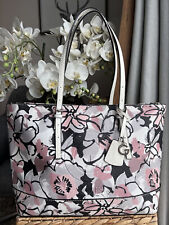 G by Guess Handbag Floral faux Vegan Leather Shoulder Tote Bag 