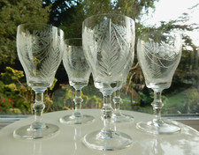 5 PORT GLASSES Vintage VERY