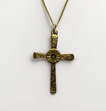 Vintage Gold Plated Cross