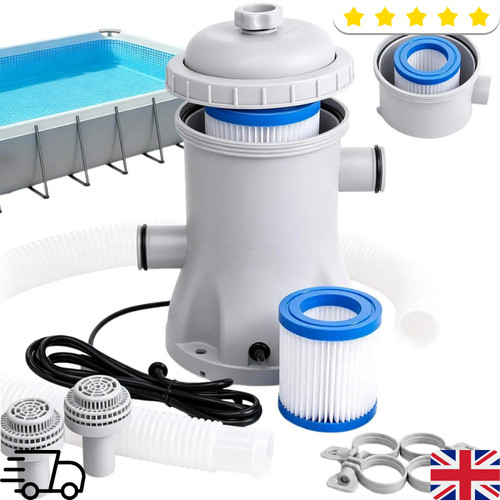 Pool sand filter - sand, pump