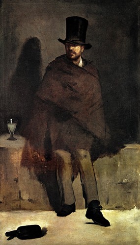 Manet the absinthe drinker - the,