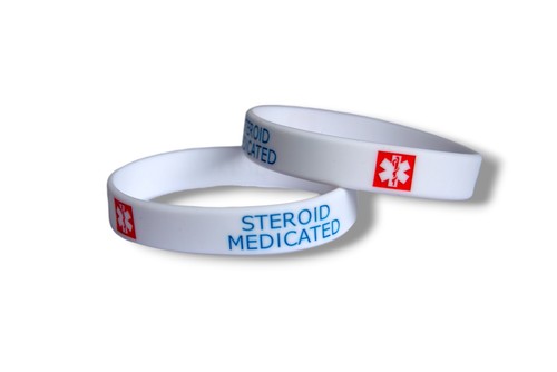 Steroid medical alert - 2x,