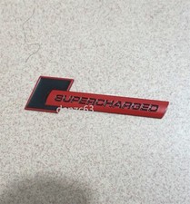 1x Small SUPERCHARGED Red