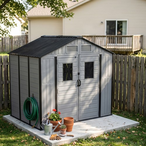 Hdpe plastic garden storage - hdpe,