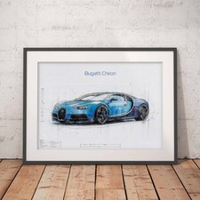 Bugatti Chiron Poster |
