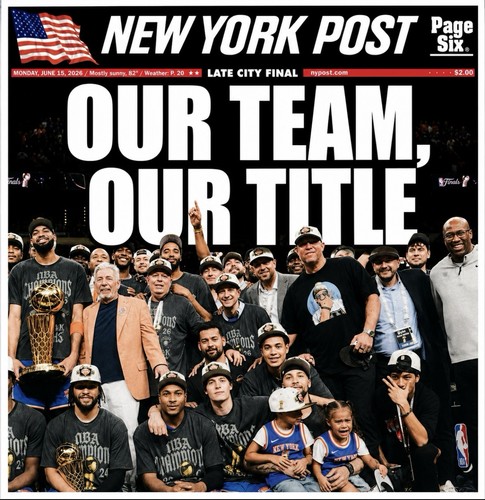 New york post6 knicks - york, post6-15-26