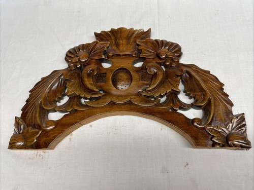 Carved panel pediment - panel,