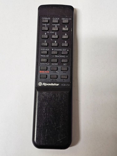 Genuine roadstar vcr 751 - genuine, vcr-751