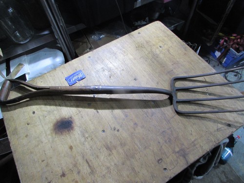Vintage pitchfork garden fork - pitchfork,