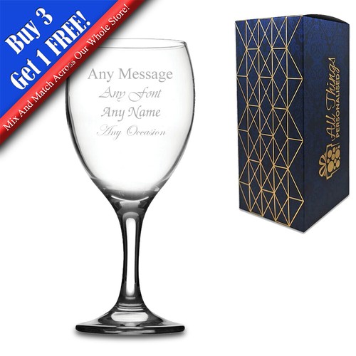 Personalised engraved wine - personalised,