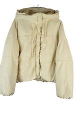 Zara Womans Hooded Beige