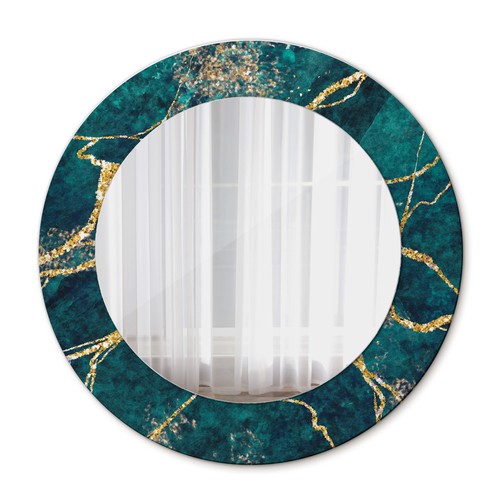 Jewel round mirror with - jewel,