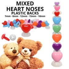 MIXED HEART NOSES - COLOURFUL